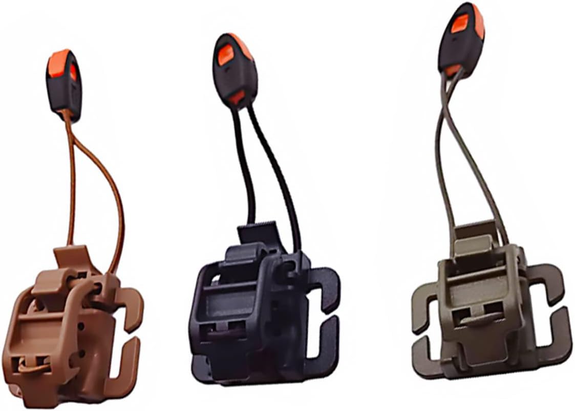 GALPADA Back Hanger Camping Webbing Whistle Webbing Clip Buckle Outdoor Gear Clip Rucksack Bag Clips Walking