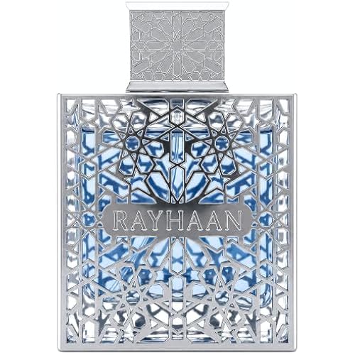 RAYHAAN Aquatica – Fresh, Marine, Citrus, Clean – Eau de Parfum Spray Long-Lasting Fragrance for Men, 3.4 Ounce / 100 ml