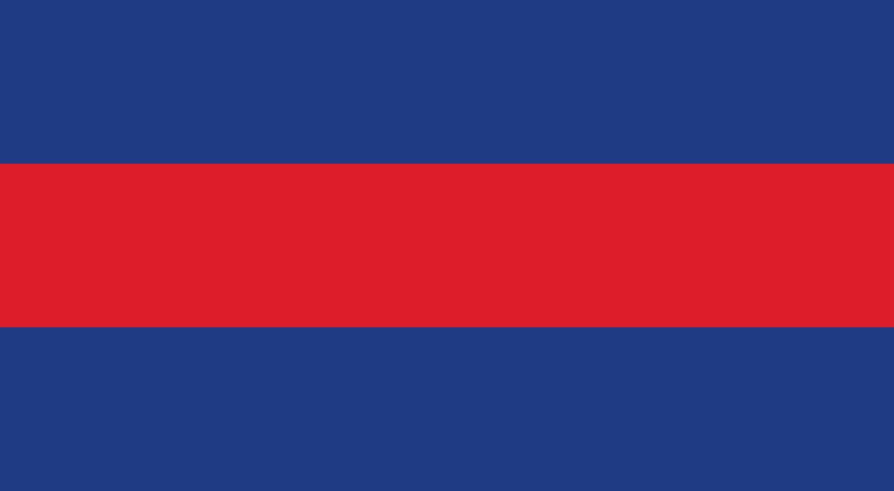 Drapeau Barca azulgrana large bleu et rouge pour supporter