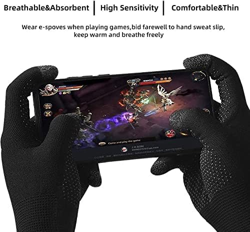 Image of PRO Combo of Finger Sleeves for Gaming -Thumb Sleeves for All Mobile | for Fast Gaming | Finger Gloves for Winter and Game (Pack of 2) with Mobile Holder Foldable Stand (Multicoloured)