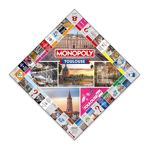 Jeu classique Winning Moves Monopoly Toulouse - vue 4