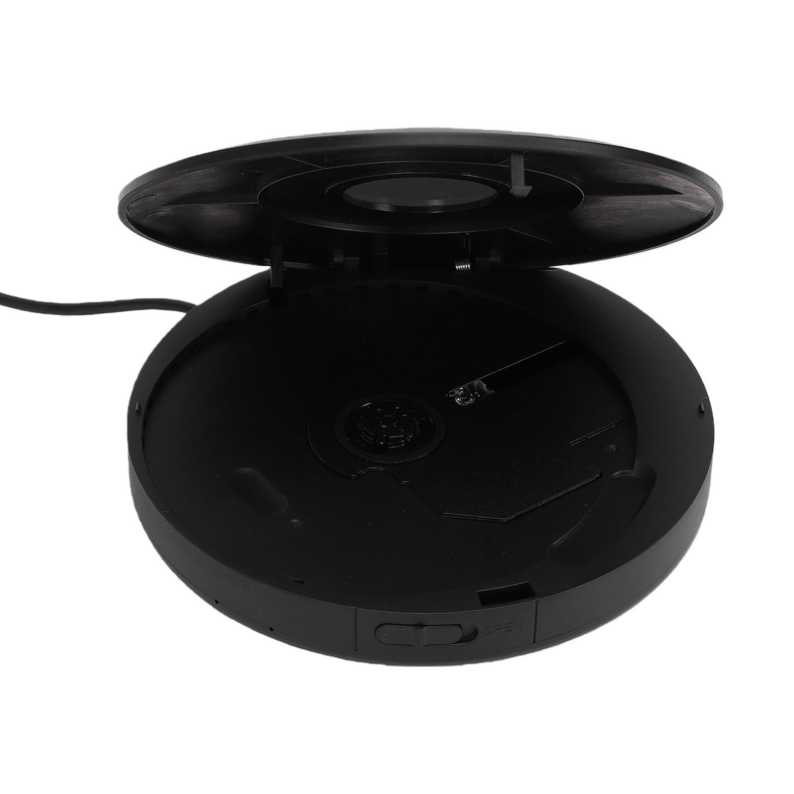 AMONIDA Lettore CD Portatile per Auto Bluetooth per Veicoli Senza unità CD Riproduzione Musicale Multiformato Materiale ABS