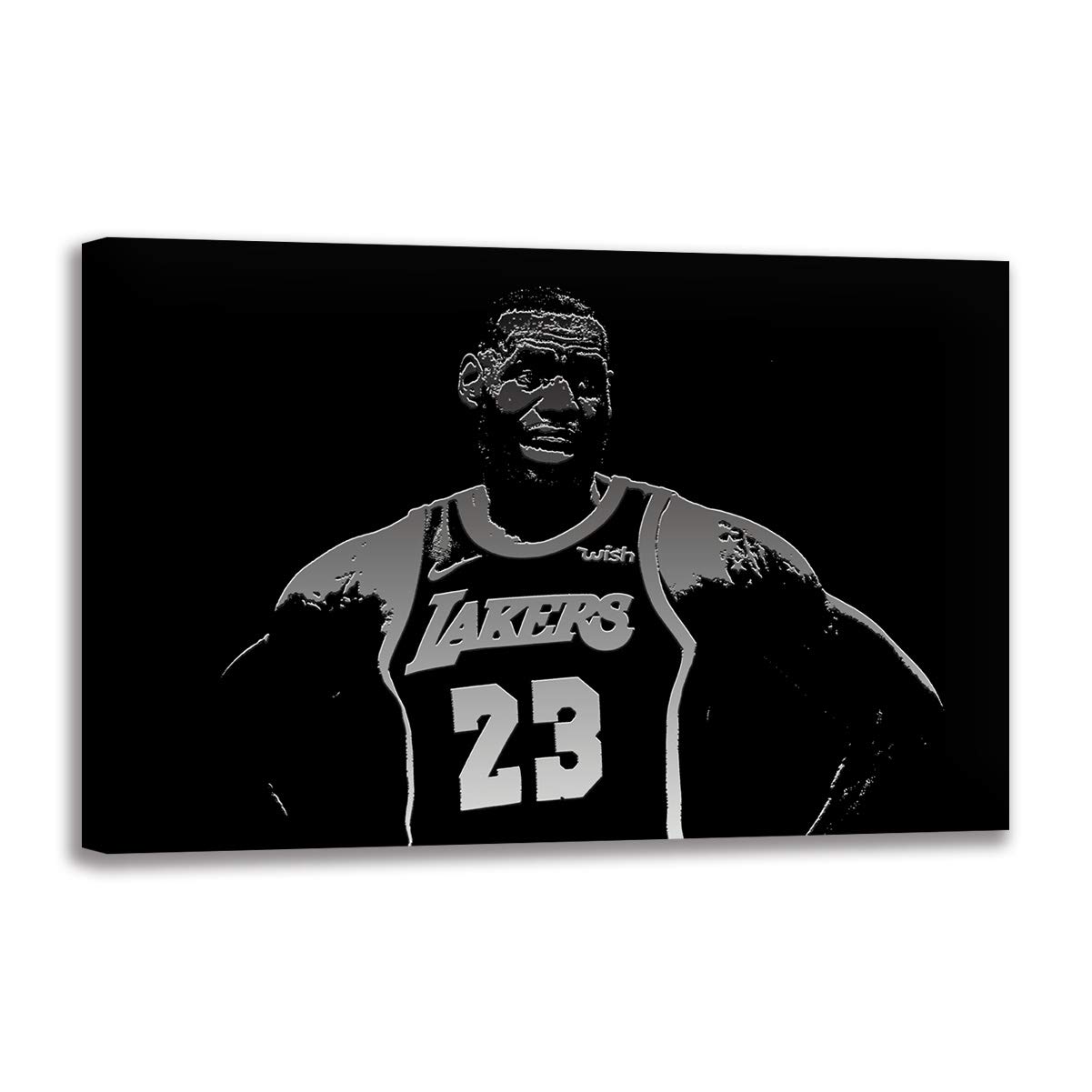 Toile Lebron James peinture d'art premium pour mur de maison