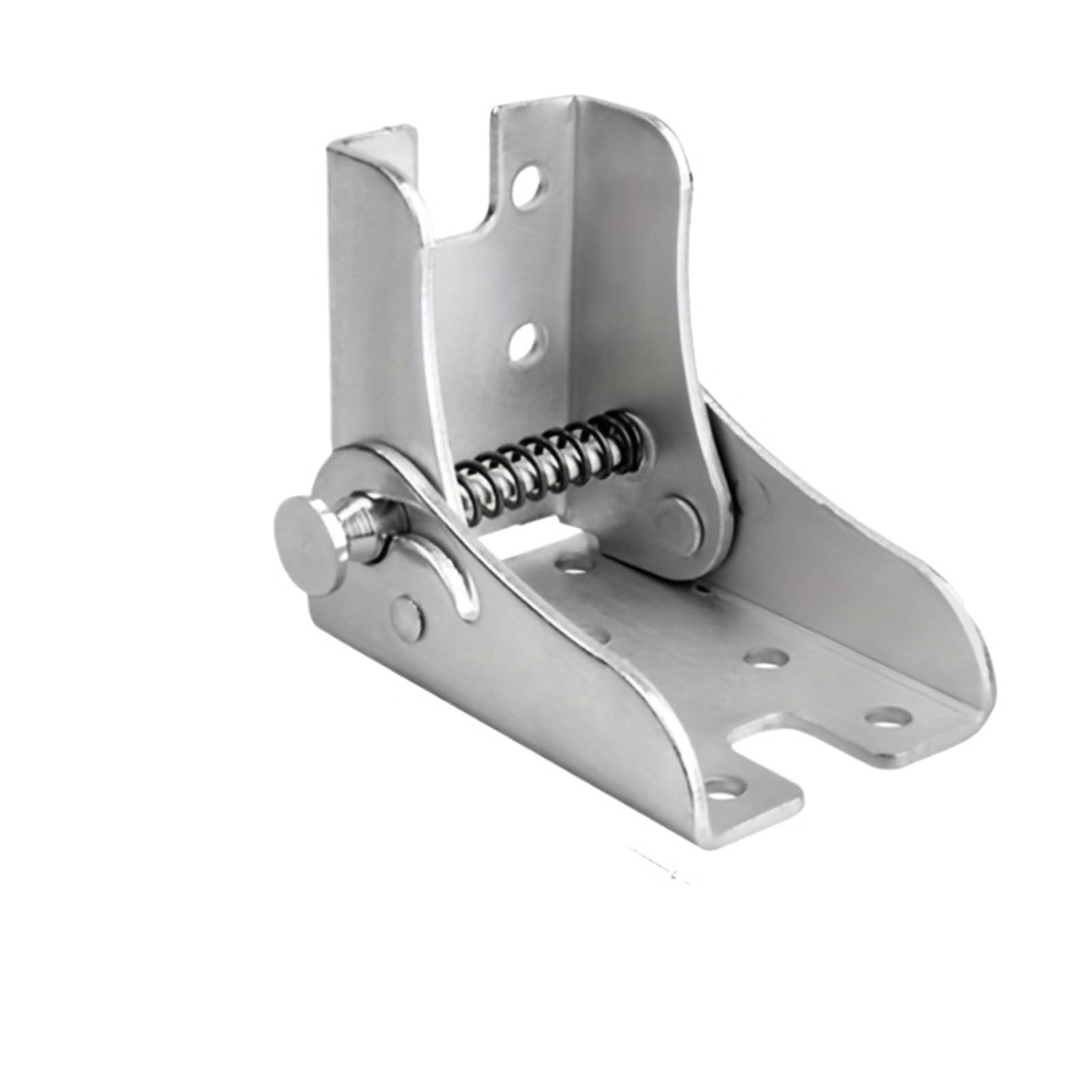 Kdhcvkz Silver 4Pcs Table Hinge 90 Degree Folding Hinge