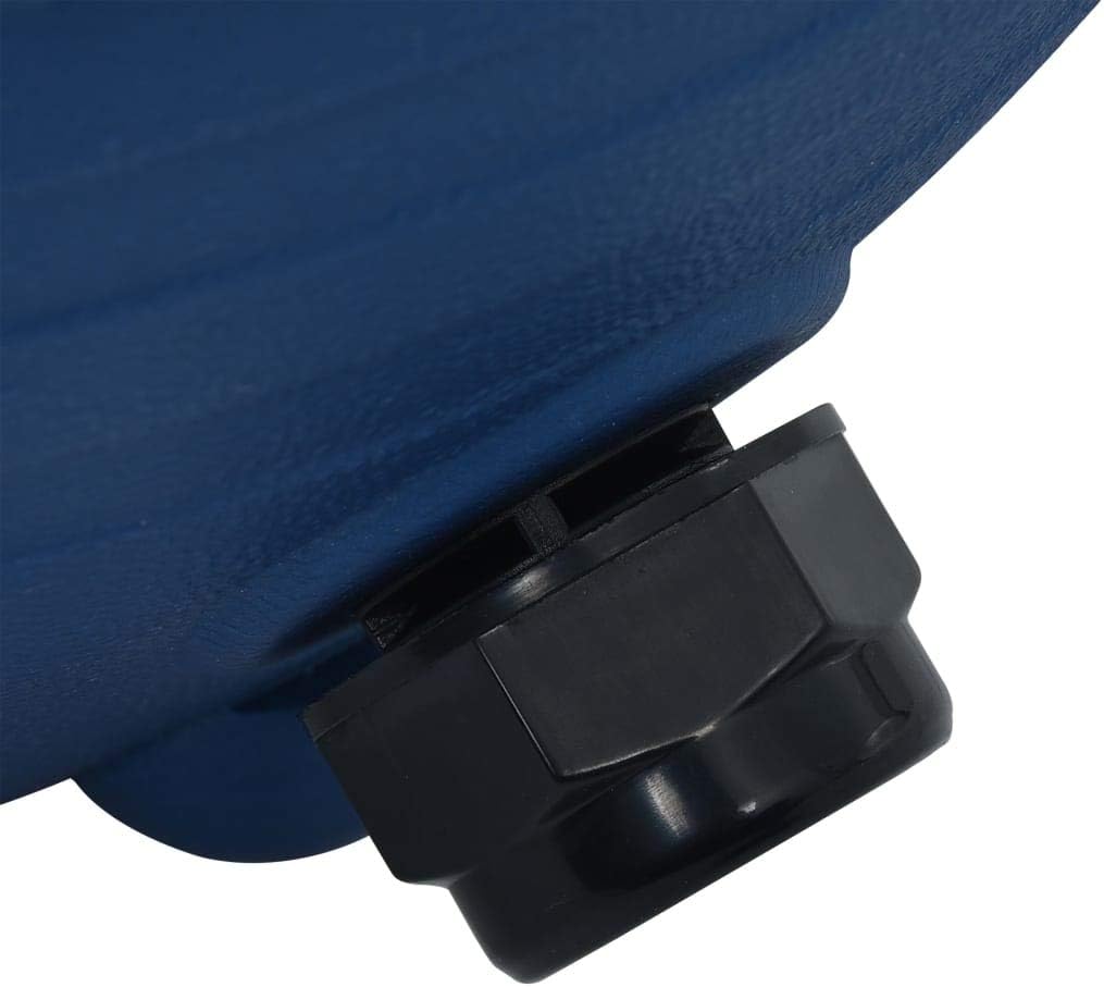 YAFF Pool Sand Filter with 4 Position Valve Blue 11.8" (11.066lbs)