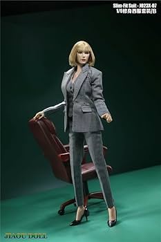 1/6サイズフィギュア用衣装 女性用 グレースーツセット CC254 楽天市場】ドールズフィギュア cc254 1/6フィギュア用衣装 女性