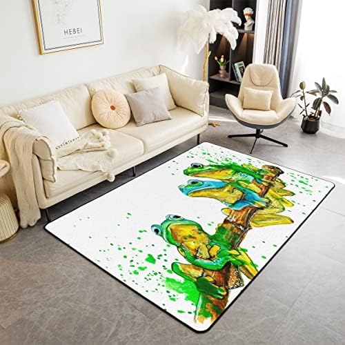 Gaming Area Rug 100x150cm,Gamer Rug for Boys Girls Kids Teens Non Shedding,Colorful Game Themed Carpet Home Room Decor,Gradient Game Controller Area Rugs for Bedroom Living Room