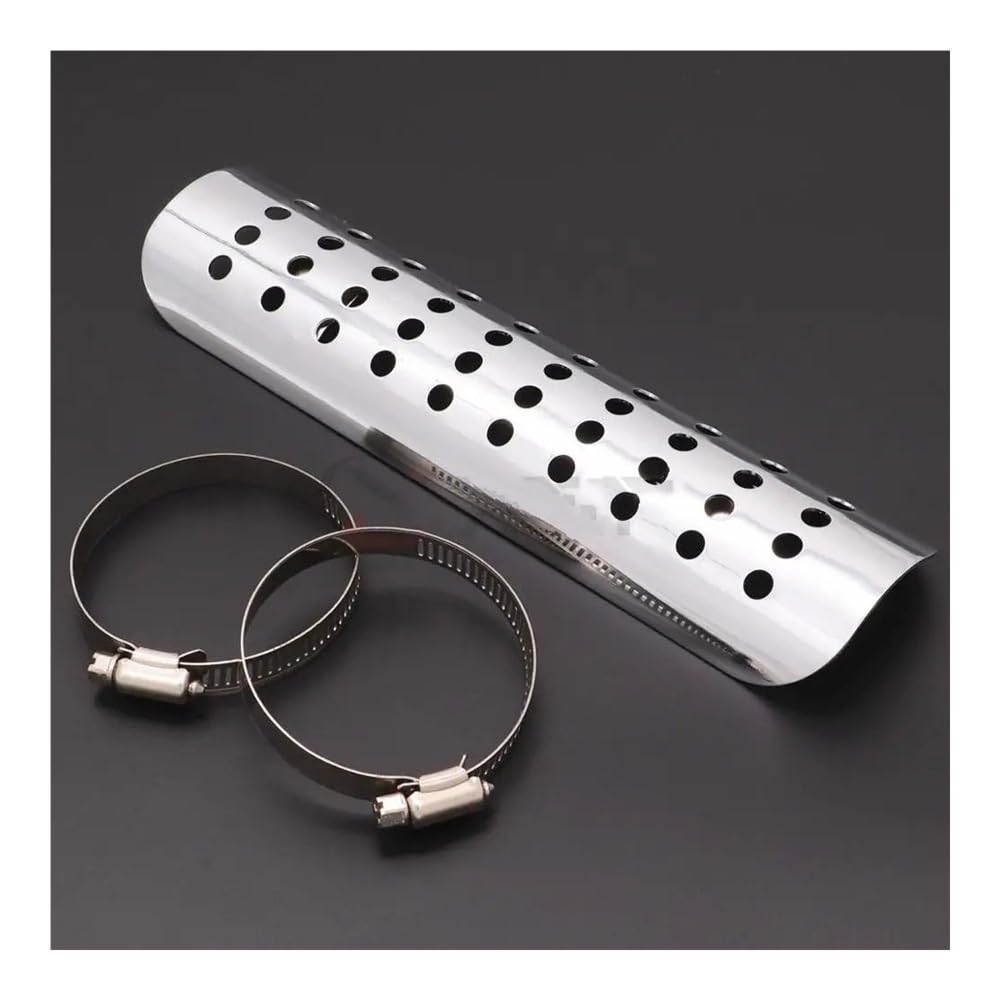 Marmitta Protector Protezione della Protezione Copertura dello Scudo Termico del Tubo del Silenziatore di Scarico Universale per Moto per H&Arley (Color : 13)