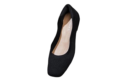 Neeman's Plush Square Flats for Women | Ballerinas & Slip On Casual Shoes| Comfortable & Flexiable