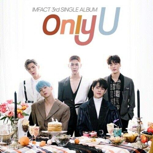 Imfact - [Only U] 3rd Single Album CD+Booklet+Photo Card+Tracking K-POP Sealed