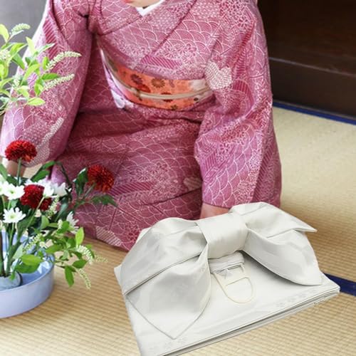 Kimono Obi Japanese Sash Belt Geisha Waist Belt Summer Bathrobe Classic Lightweight Pre Tied Bow Lady Waistband Belt3