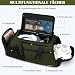 Sporttasche Herren 40L Groß Sporttaschen Reiserucksack Mehrere Taschen Rucksack mit Schuhfach Nassfach Wasserdicht für Schulter und Hand Trainingstaschen Weekender Tasche Sports Bags Armeegrün
