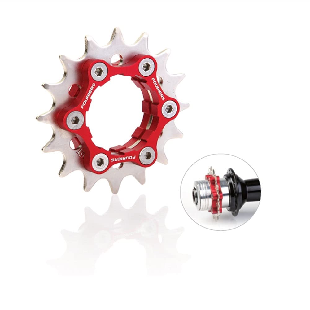 Rueda Libre,Cassette de Velocidad Bici de una Sola Velocidad Freewheel BMX Flywheel Sprocket Gear Accesorios de Bicicleta 16/17 / 18/19/20/21 / 22 / 23t