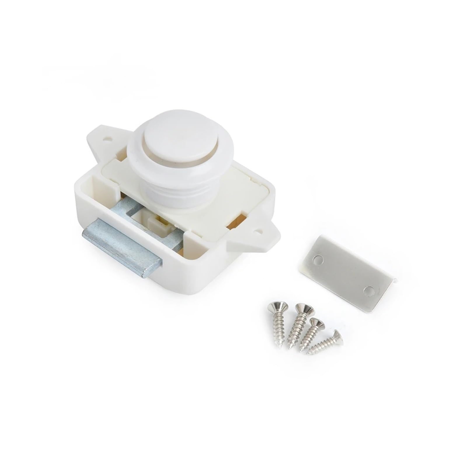 Cupboard Locks， Camper Car Push Locks Furniture Cabinet Door Lock Hardware Child Safety Drawer