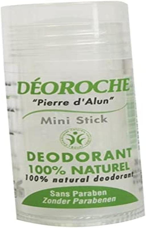 Déoroche BDIH Certified Alum Travel Stick, 30 g, Green