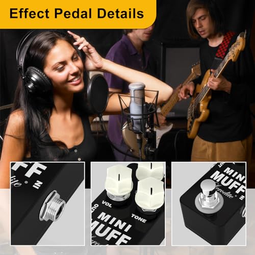 Fuzz Mini Manchon d'effet idéal pour pedalboard compact