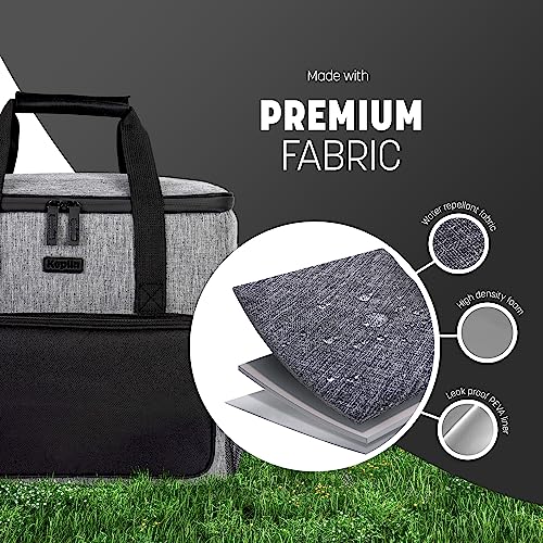 KEPLIN Insulated Cooler Bag 16L Waterproof & Leak Resistant with Shoulder Strap - Image 3