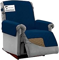 Vista 46 de Sofa Shield - Funda para sillón con respaldo patentado con correa, protector de cojín, funda reversible diseñada en EE. UU. resistente a manchas