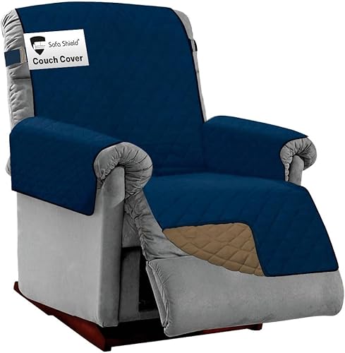 Miniatura 37 de Sofa Shield Funda Deslizable Patentada para Sofá Seccional, Protector de Cojín, Diseño de EE. UU. Reversible Resistente a Manchas y Desgarros de