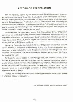 Paperback Srimad Bhagavatam In Story Form by Purnaprajna Dasa Book