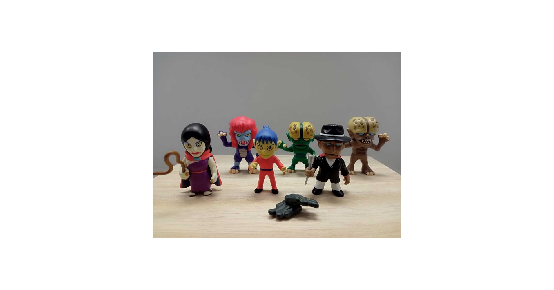 妖怪人間ベム ベラ&ベロ フィギュアセット Amazon.co.jp: 妖怪人間ベム コレクション ベラ ベロ 6点セット