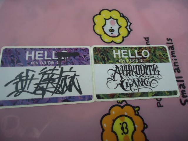 舐達麻　ステッカー Amazon.co.jp: 舐達麻 アフロディーテギャング ステッカー セット