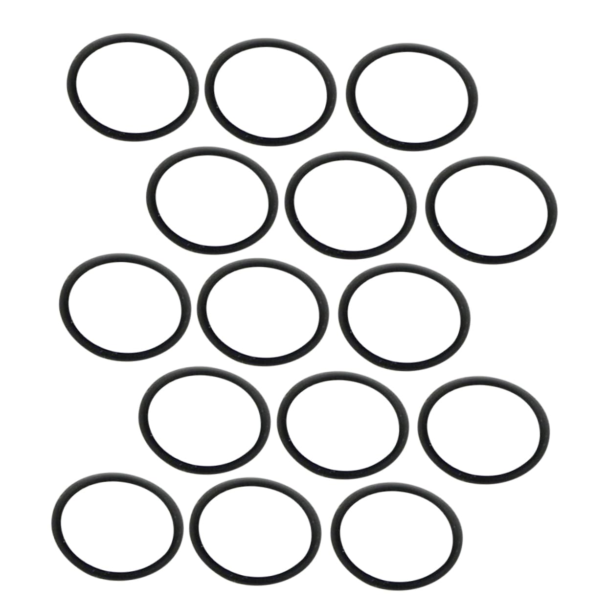 SUPVOX Trumpet Repair Kit 15pcs Small Trumpet Cornet Slide Rings Soft Rubber for Noise Control