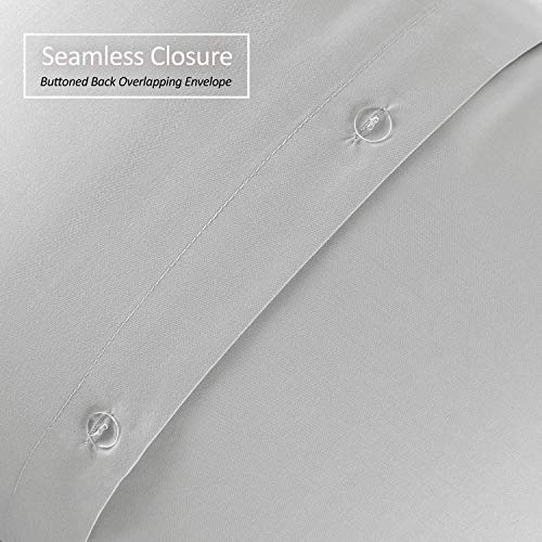 image for Nestl Soft Pillow Shams Set of 2 - Double Brushed Microfiber Pillow Co
