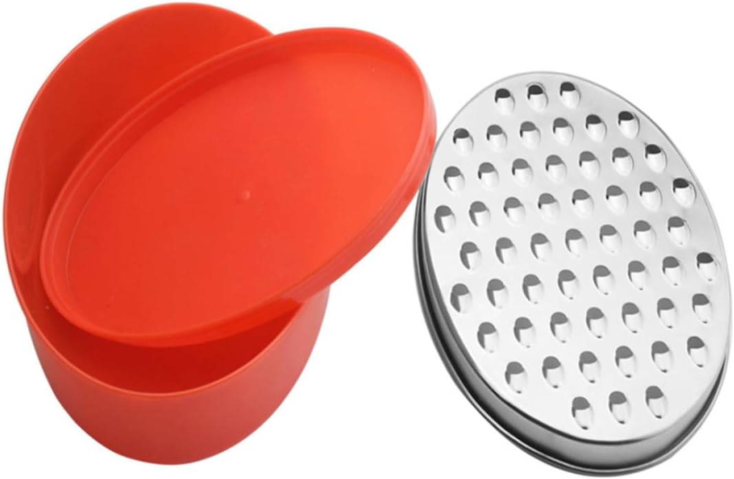 Cheese Grater with Storage Container for Hard Cheeses and Carrots