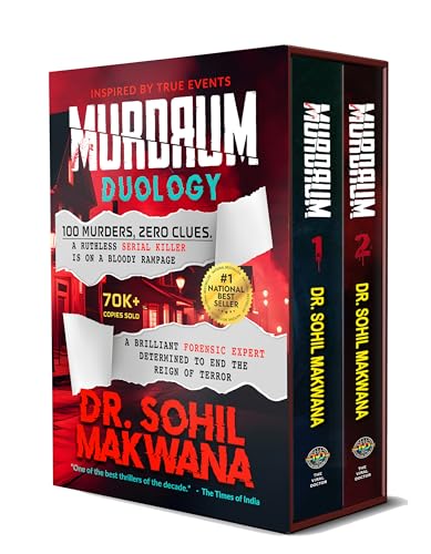 Image of Murdrum Duology Boxset of 2 Books (Murdrum + Murdrum 2 Double Trouble) : An Addictive Forensic Crime Thriller with Jaw-Dropping Twists and Bone-Chilling Suspense | A Perfect Gift for Mystery Lovers