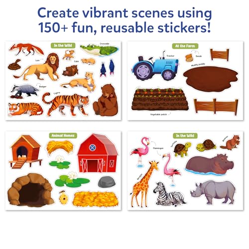 Image of Skillmatics Activity Kit - Creative Storytelling & Skill Building with 150+ Reusable Stickers, Educational, Mess-Free Fun, Preschool & Kindergarten Toy, Gifts for Kids Ages 3, 4, 5, 6, 7