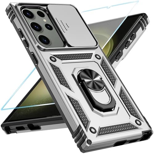 Coque Samsung S23 Ultra avec anneau rotatif pour visionner vos vidéos partout