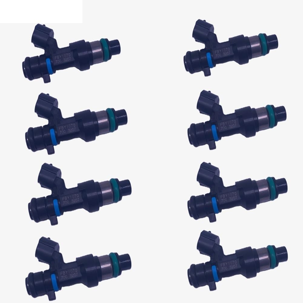 Fuel Injector Nozzle Car Automobiles Fuel Injector 8PCS Fuel Injector Injection Nozzle OEM FBY1070 for Sentra 00-02 1.8L FBY-1070