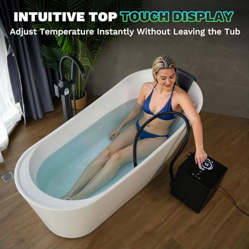 Image of Cold Plunge Chiller, 1 /2HP Ice Bath Chiller Pro for Any Tub