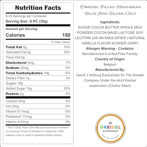 The-Dreidel-Company-Original-Hanukkah-Chocolate-Gelt-Blue-Silver-Coins-in-Mesh-Bags-Made-with-Premium-Belgian-Milk-Chocolate-Gluten-Free-Non-GMO-Kosher-Certified-Dairy-300-Mesh-Bags