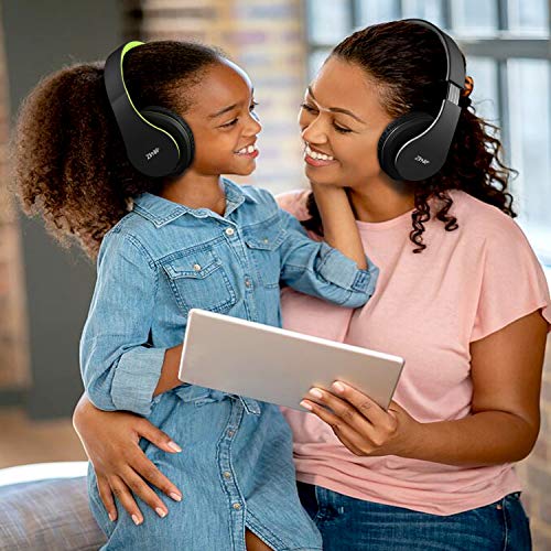 Zihnic Bluetooth Headphones Over-Ear, Foldable Wireless And Wired Stereo Headset Micro Sd/Tf, Fm For Cell Phone,Pc,Soft Earmuffs &Light Weight For Prolonged Wearing(Black/Gray) #TOP4