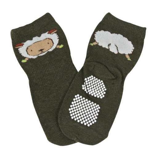 Wrapables Animal Fun Non-Skid Baby Socks (Set Of 5) #TOP1