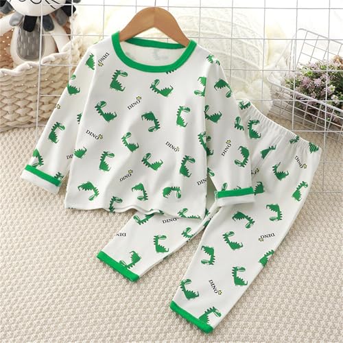 Kids Boys Girls Cotton 𝐏a𝐣ama Set Long Sleeve 𝐏ajamas Strawberry Pattern Sl𝐞epwear Cute Cartoon Loung𝐞wear 𝐏𝗝s3