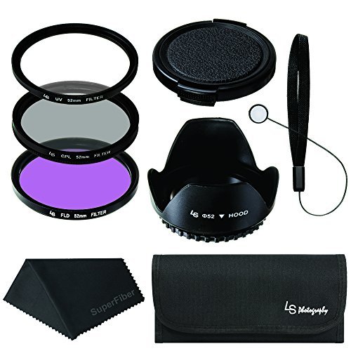 Ls Photography 52Mm Lens Filter Accessory Kit, Lgg1 #TOP17