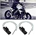 The Lord of the Tools 2PCs Horn Adapter Wiring Harness with Terminals Compatible with BMW Motorcycles
