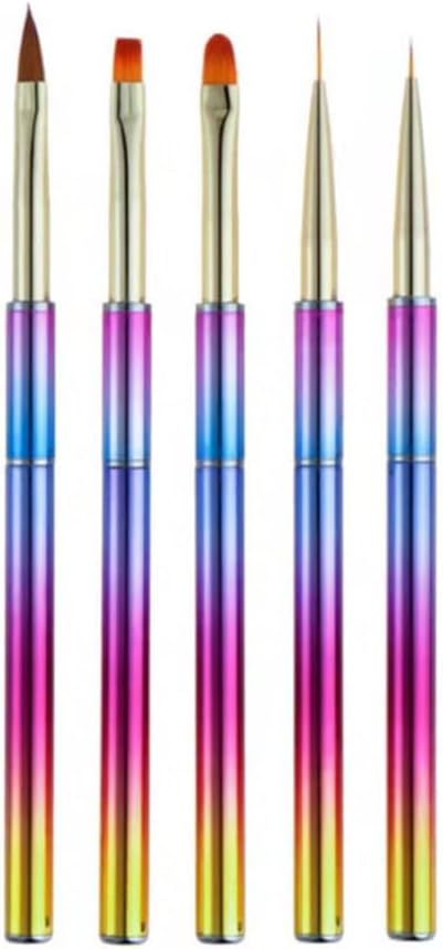 Nail Painting Pen Hook Flower Drawing Pen Dazzle Colour Bar Nylon Pen