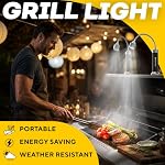 Benicci Flexible Magnetic LED BBQ Grill Lights for Outdoor Grill, 2 Pack - Image 2