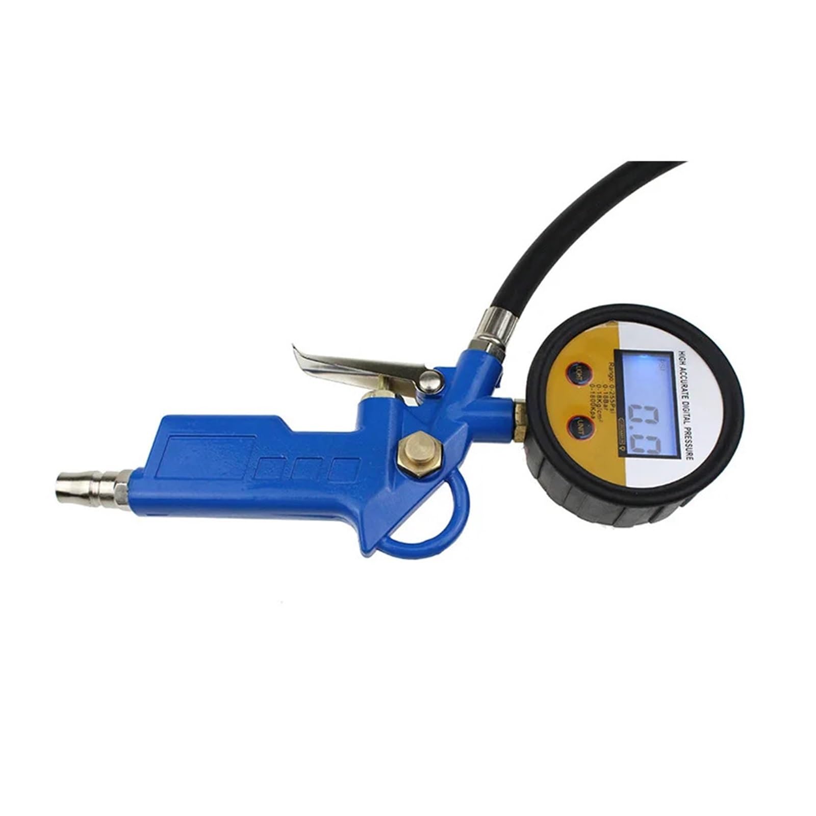 Pistola Di Gonfiaggio Automatica For Pneumatici Digitali For Auto, Manometro For Pressione Pneumatici, Manometro LCD, Tester For Pistola Facile Da Usare