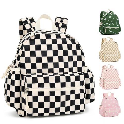 Image of Corduroy Toddler Backpack for Boys & Girls, Kids Backpacks