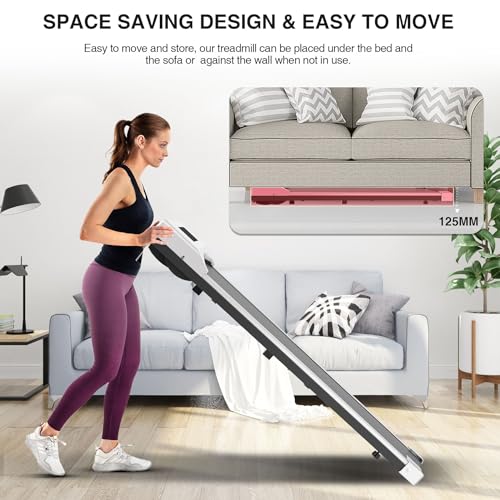 Walking Pad Treadmill caminadora portátil con control remoto miniatura 3
