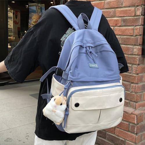 Image of Tinytot 30 Litre Japanese Korean Style School Bag Water-Resistant Laptop & Travel Backpack - Unisex Large 18 Inches Multipurpose Student Backpack for Boys & Girls, Men & Women