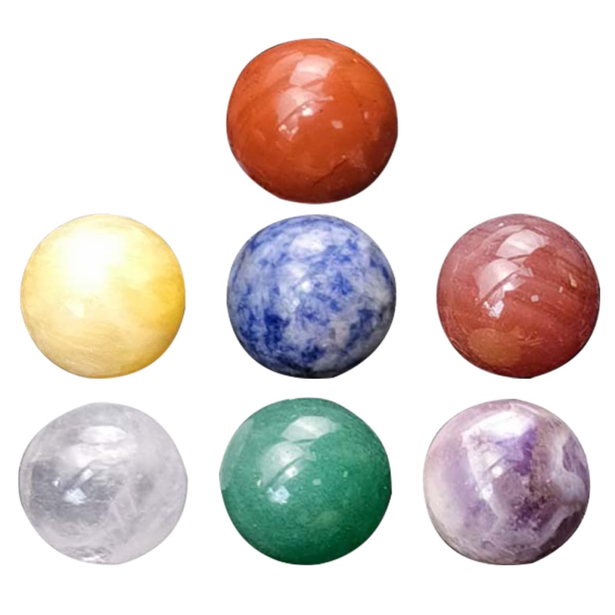 Piedras de cristal natural HOOWIFFY que crean un ambiente festivo único
