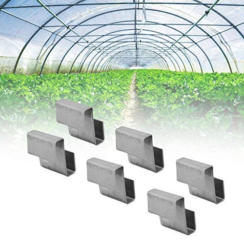 LT Easiyl 50Pcs Clips de Verre à Effet de Serre Clips de Vitrage de Serre en