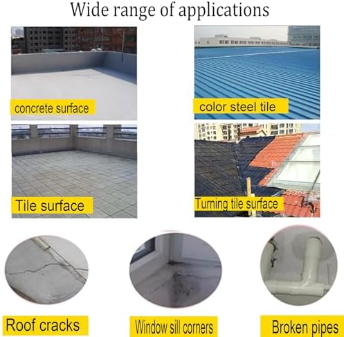 Self-Adhesive Roof Repair Tape - Waterproof Aluminum Foil Underlayment Roll for Shingles, Sheds & Roofing Protection - Durable, Weatherproof & Easy to Apply