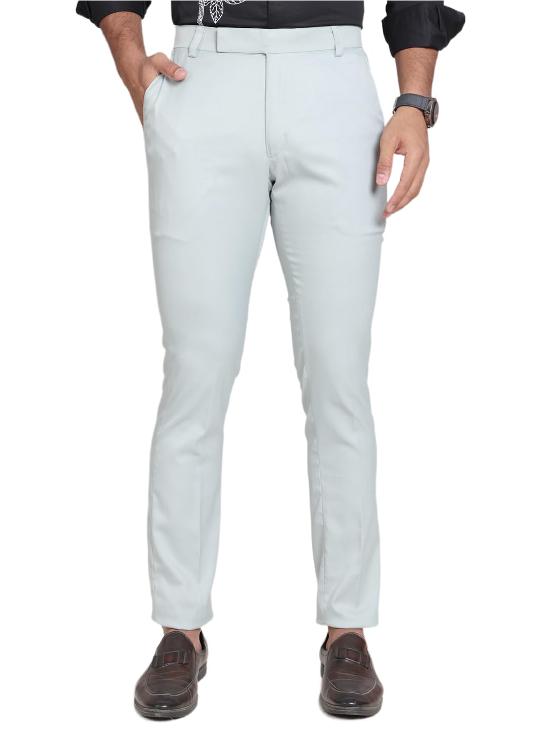 indian needle Men's Cotton Formal Trouser-picture-37